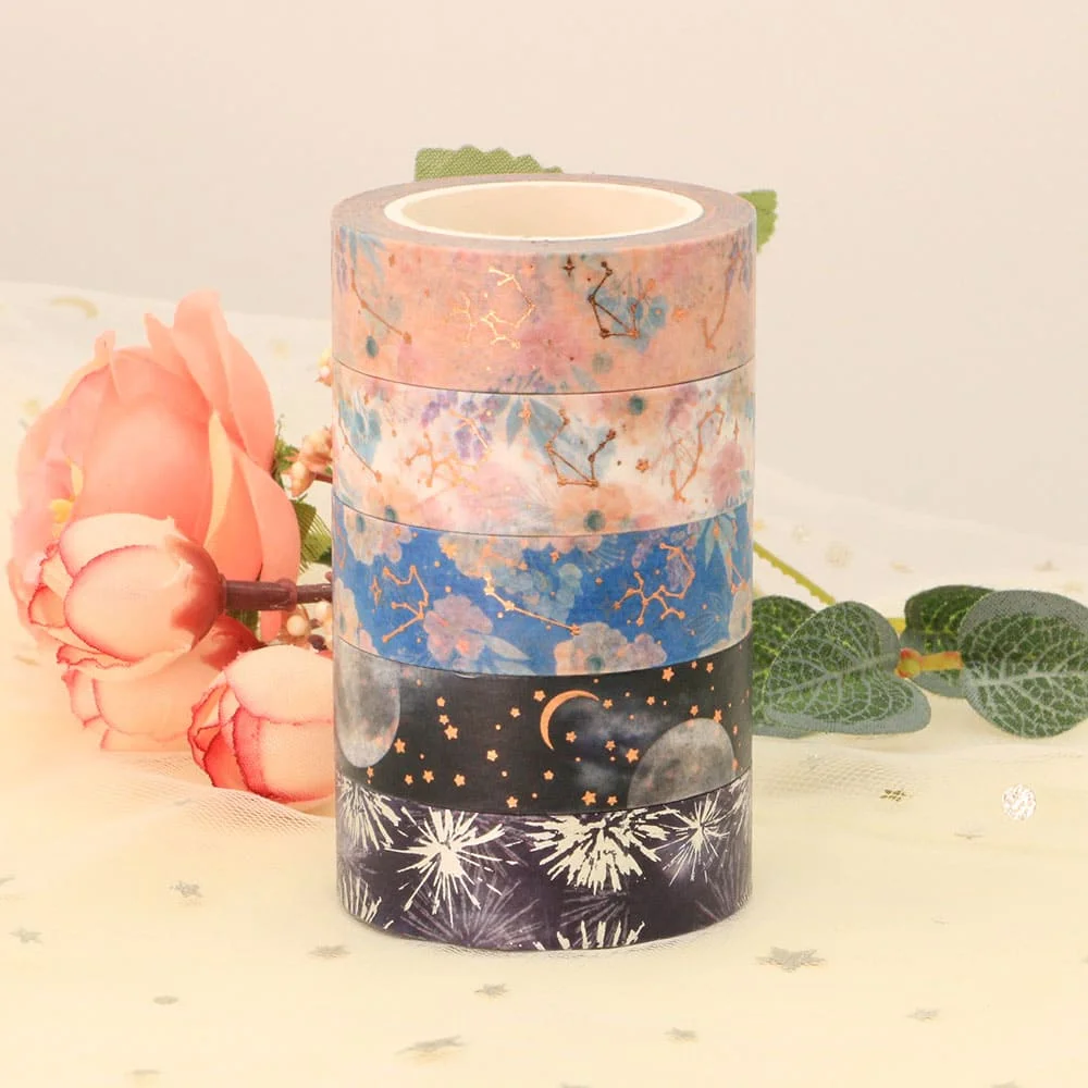 Новинка 1 шт. летний кофейник молочный чай чашки и фольга луна звезды фейерверк