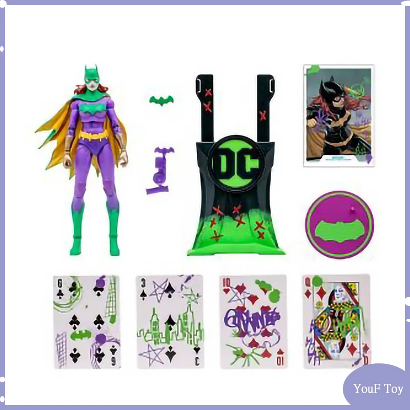 

Женская фигурка Бэтмена, белая рыцарь, Джокер, Аниме фигурки, 7-дюймовая статуэтка, модель куклы, коллекционный подарок