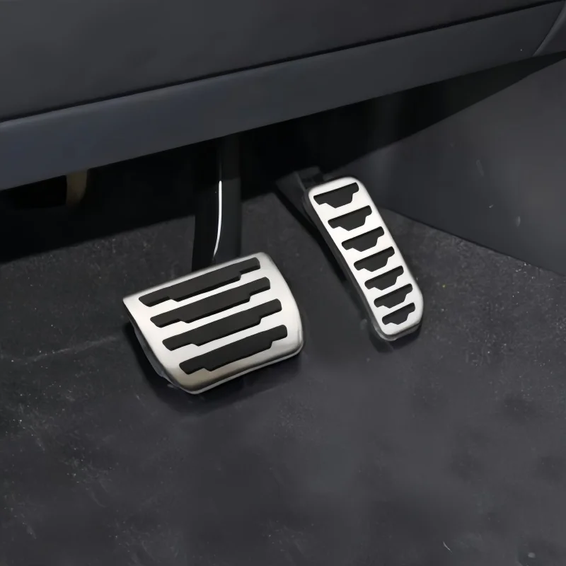 Фото Накладки на педали газа и тормоза для Range Rover Evoque, Land Rover Discovery Sport, Jaguar E-Pace, подножки, детали для педалей автомобиля №2