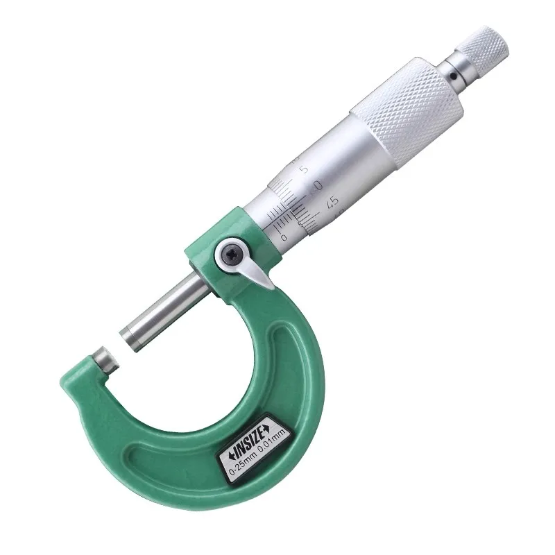 

Размер 0,01/0,001 градуированных внешних микрометров, диапазон 0-25/25-50/50-75/75-100 мм, 3203-25AC/50AC 3210-25A/50A