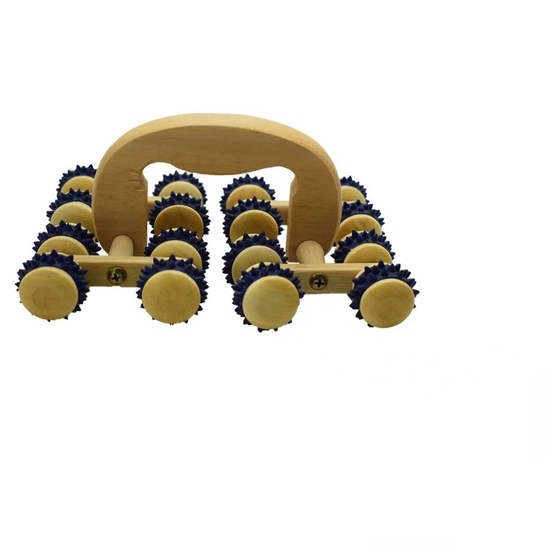 

Массажные шарики, деревянный роликовый инструмент для ног, тела, рук, тела, массажное колесо для облегчения боли в ногах