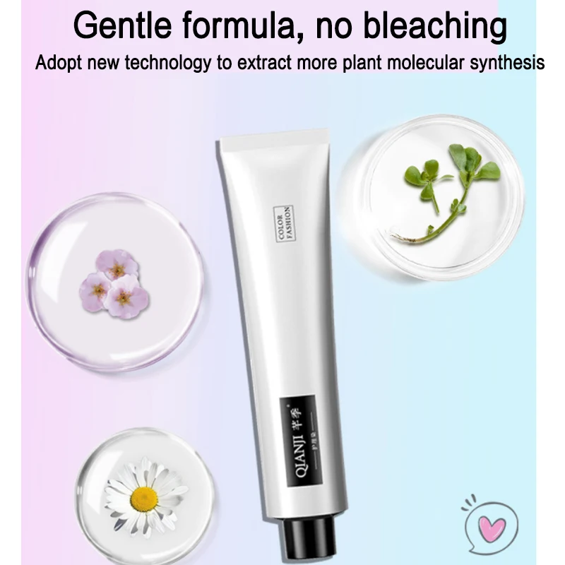 30 цветов крем-краска для волос безопасная краска-шампунь для окрашивания в салоне или у парикмахера.