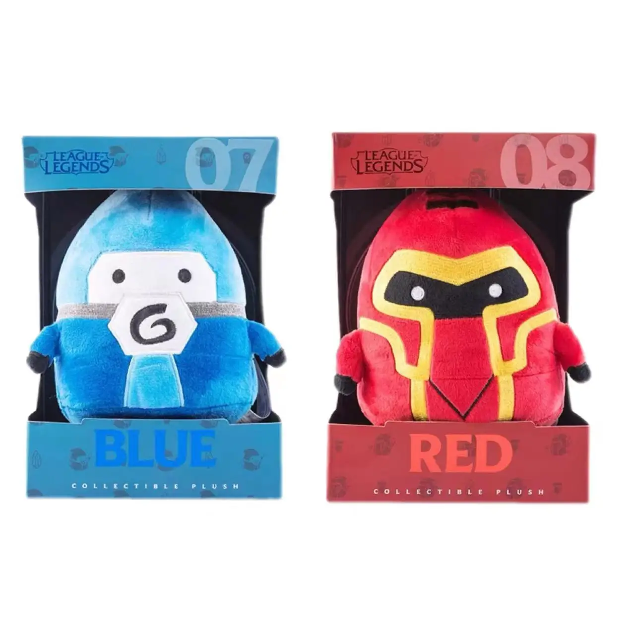 

【In Stock】 League of Legends LoL Rood En Blauw Soldaten Collection Pluche Toy Game Perifere Officiële Authentieke