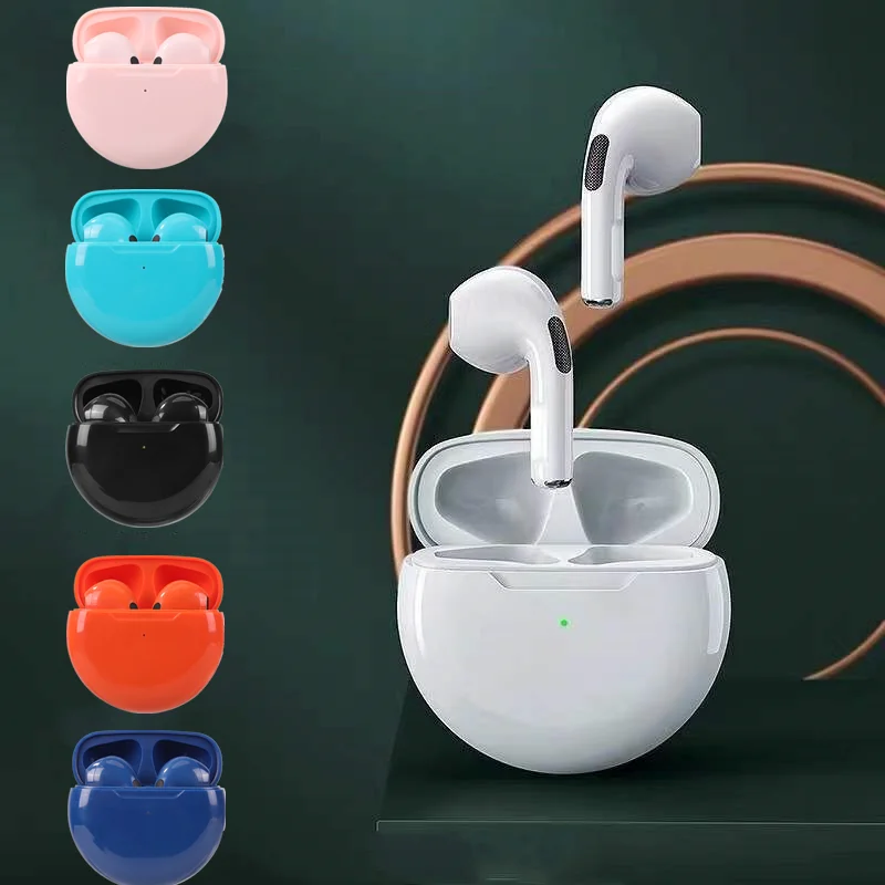 

Original PRO6 TWS Wireless Headphones Bluetooth Earbuds Sports Earphones Mini Headset and Charging BOX for Xiaomi All Smartphone
