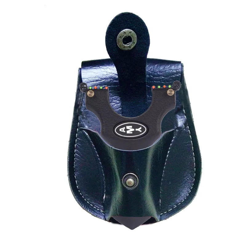 Сумка для рогатки охоты искусственная катапульта два в одном мешочке держатель