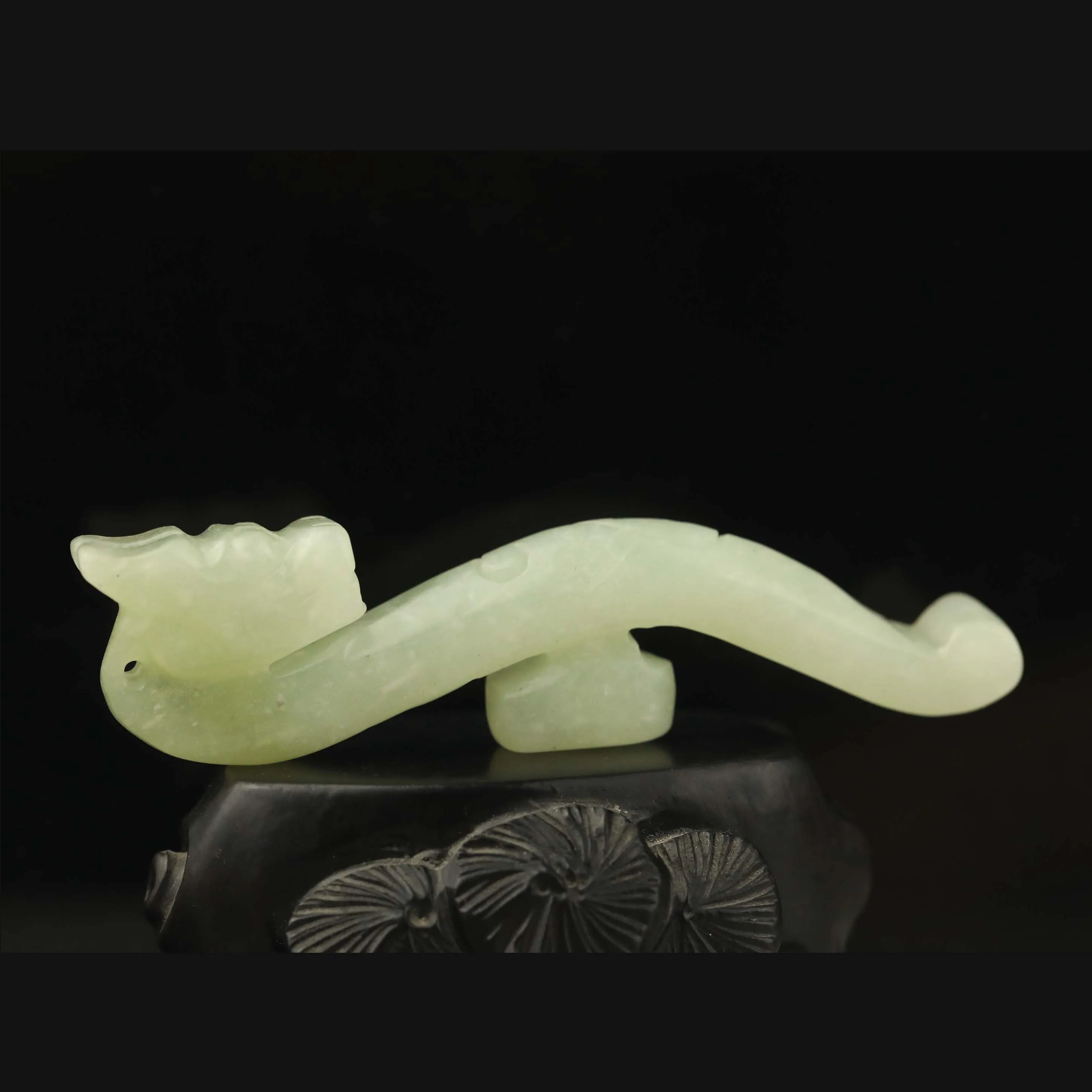 Китай натуральный нефрит ручной работы статуя дракона кулон ожерелье d |