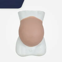 realistic silicone fake belly artificial soft pregnancy belly for crossdresser shemale belly drag queen