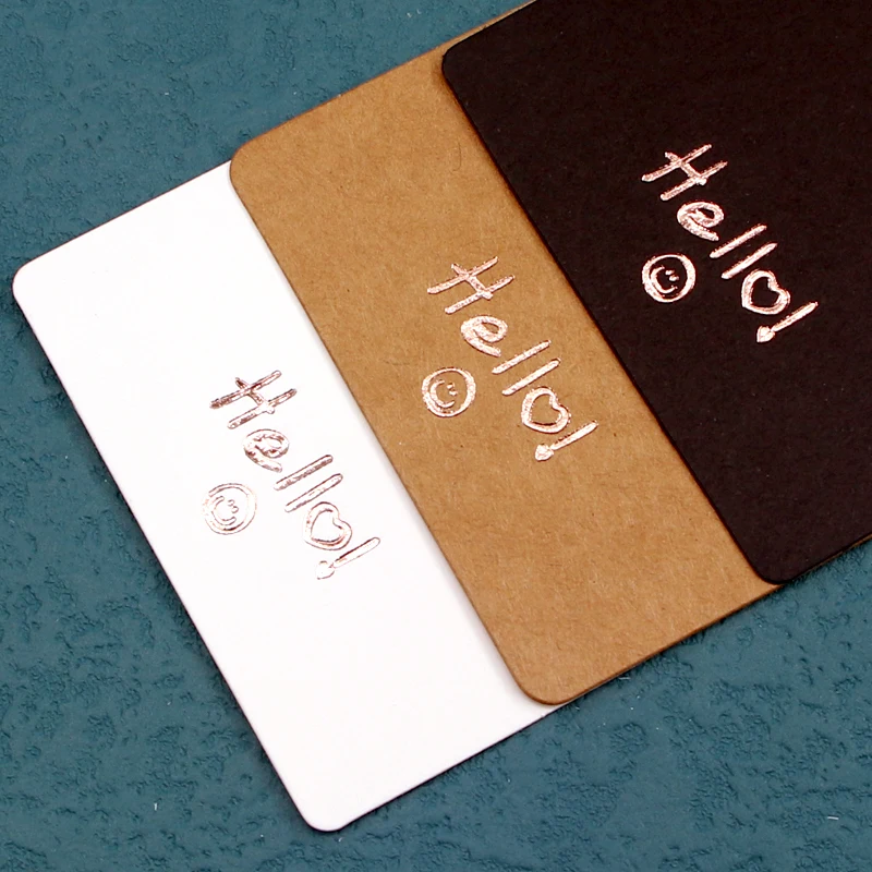 Подгоняемый логотип для держателя сережек ювелирных изделий визитных карточек