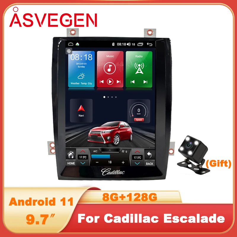 Автомагнитола для Cadillac Escalade 9 7 дюйма Android 11 128 ГГц GPS | Автомобили и мотоциклы