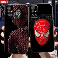 marvel spiderman phone case 6 5 inch for xiaomi redmi 10 soft liquid silicon funda coque carcasa silicone cover