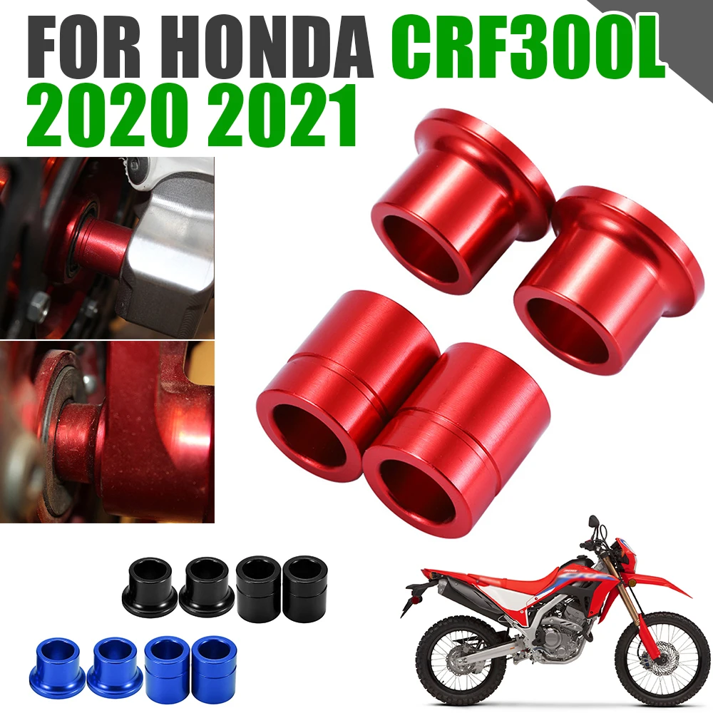 

For HONDA CRF300L CRF 300 L CRF300 L CRF 300L 2020 2021 Motorcycle Accessories Front Rear Wheel Hub Spacers Wheel Busher Fork