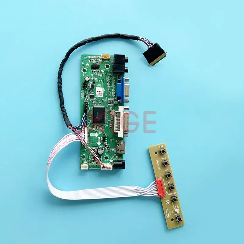 

Controller Board Fit B116XAN03 B116XW02 B116XW03 1366*768 DVI VGA Audio 40-Pin LVDS HDMI-Compatible Laptop Monitor Kit DIY 11.6"