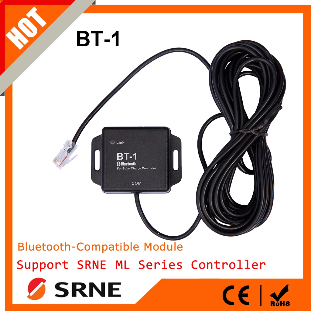 

SRNE BT-1 Bluetooth Монитор для контроллеров серии ML