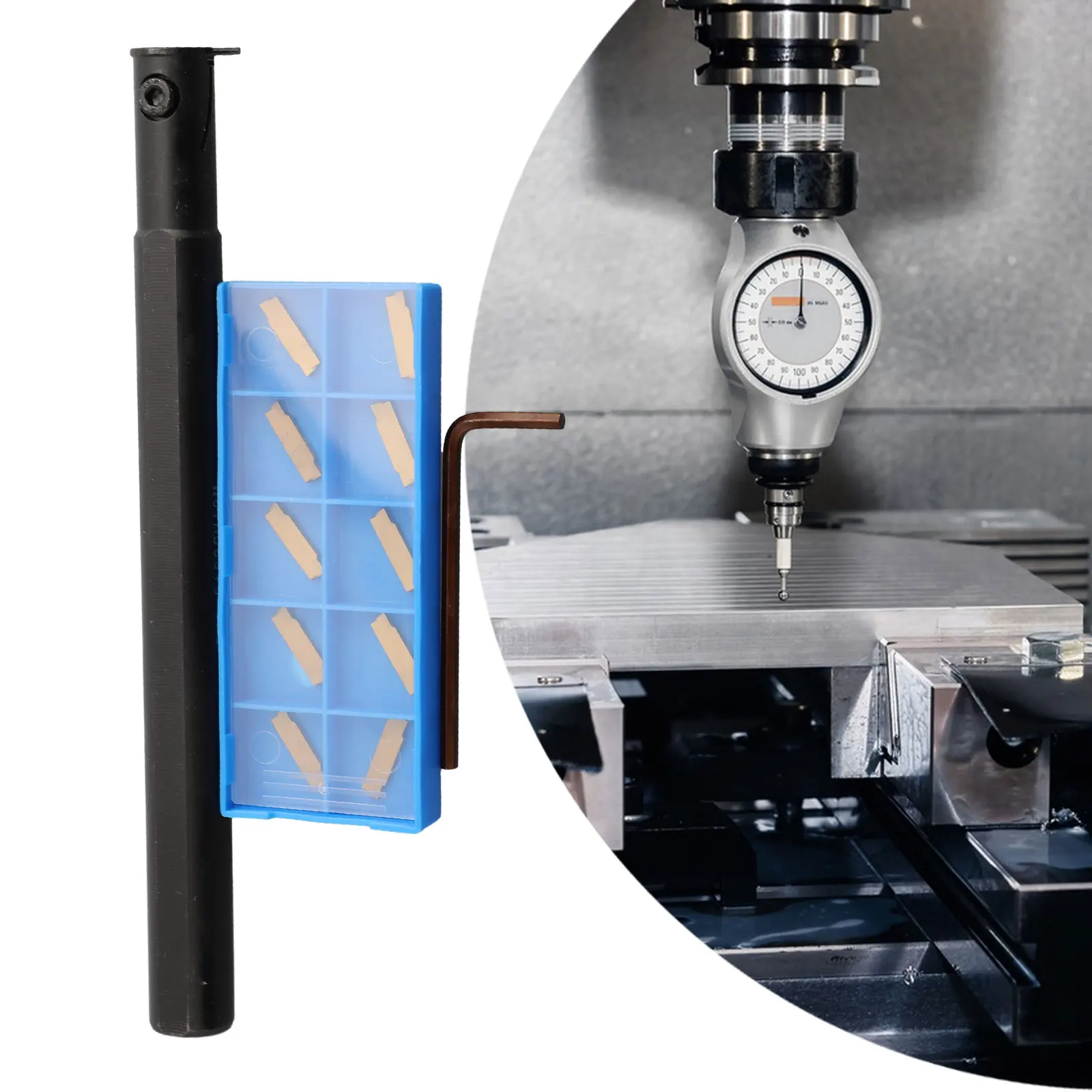MGIVR 2016-1.5 Internal Grooving Lathe Cutting Tool Holder +10p MGMN150 Rts Hand Tools Power Accessories