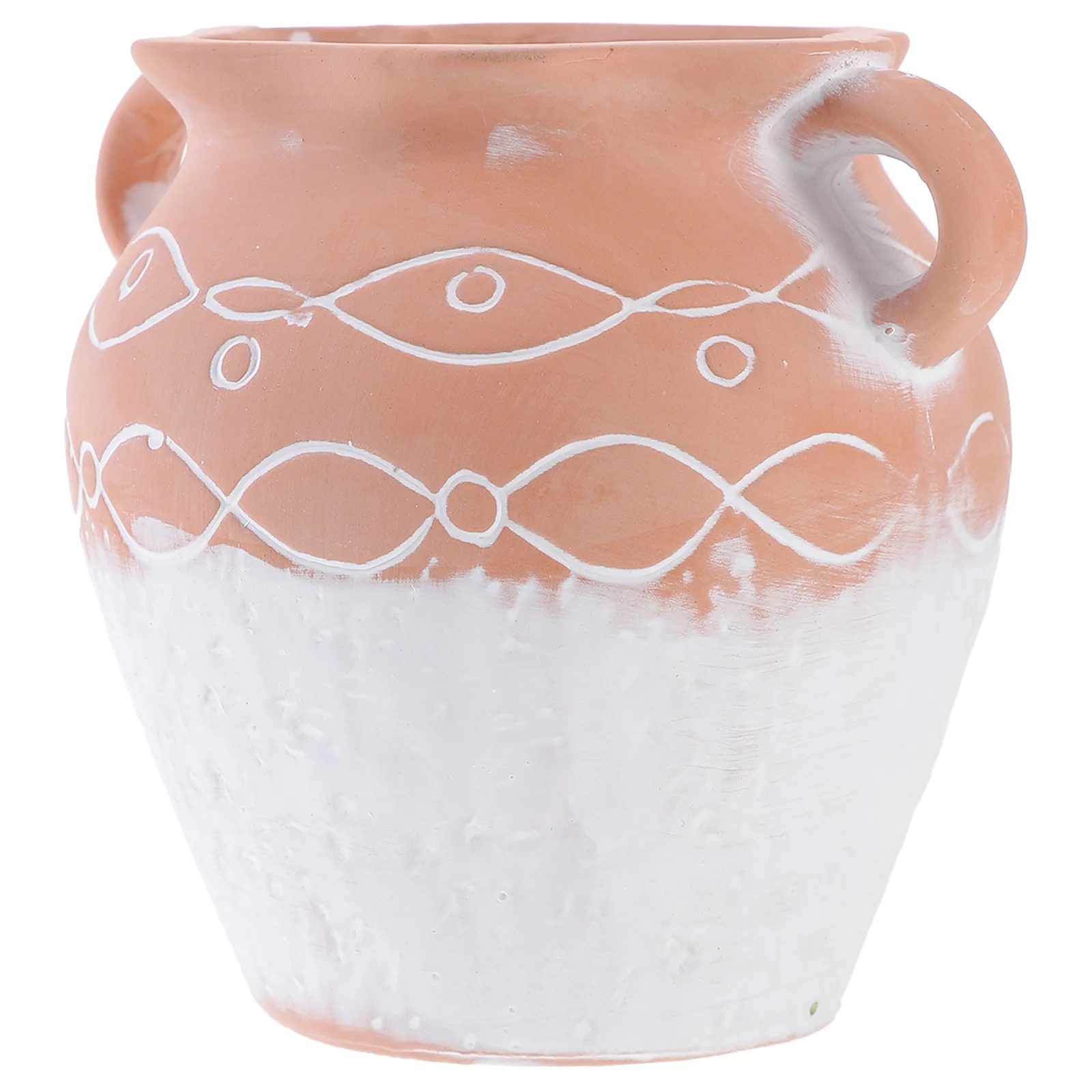 

Wear-resistant Ceramic Flower Pot Minimalist Flower Pot Portable Flower Planter for Flower Planting