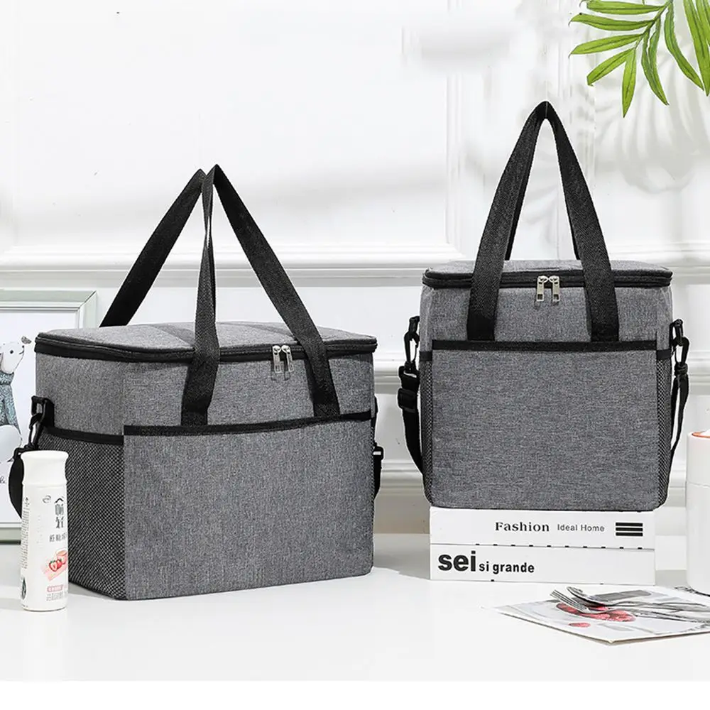 

Large Capacity Fashion Refrigerator Camping For Men Women Thermal Food Tote Bag Cooler Bag Lunch Box Insulated Pack