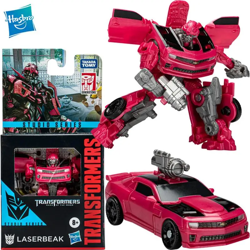 

Hasbro Transformers Genuine Original Laserbeak Movie animation peripheral Collectible models Children's gifts Robot Model toys