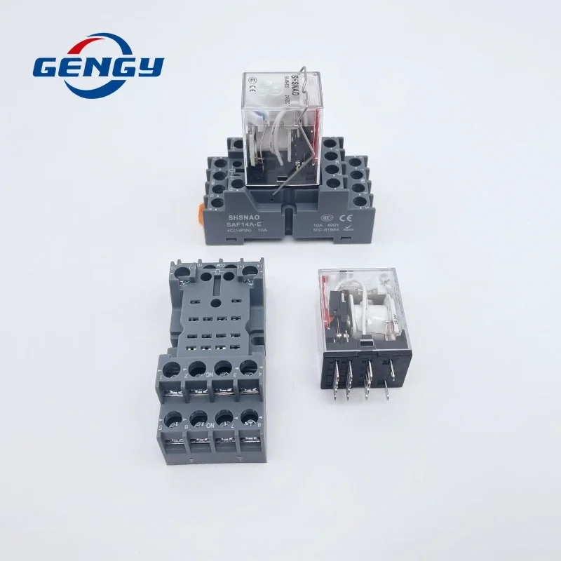 1 шт. HH52P 54P HH62P Серебряная контактная миниатюрная катушка общий электромагнитный