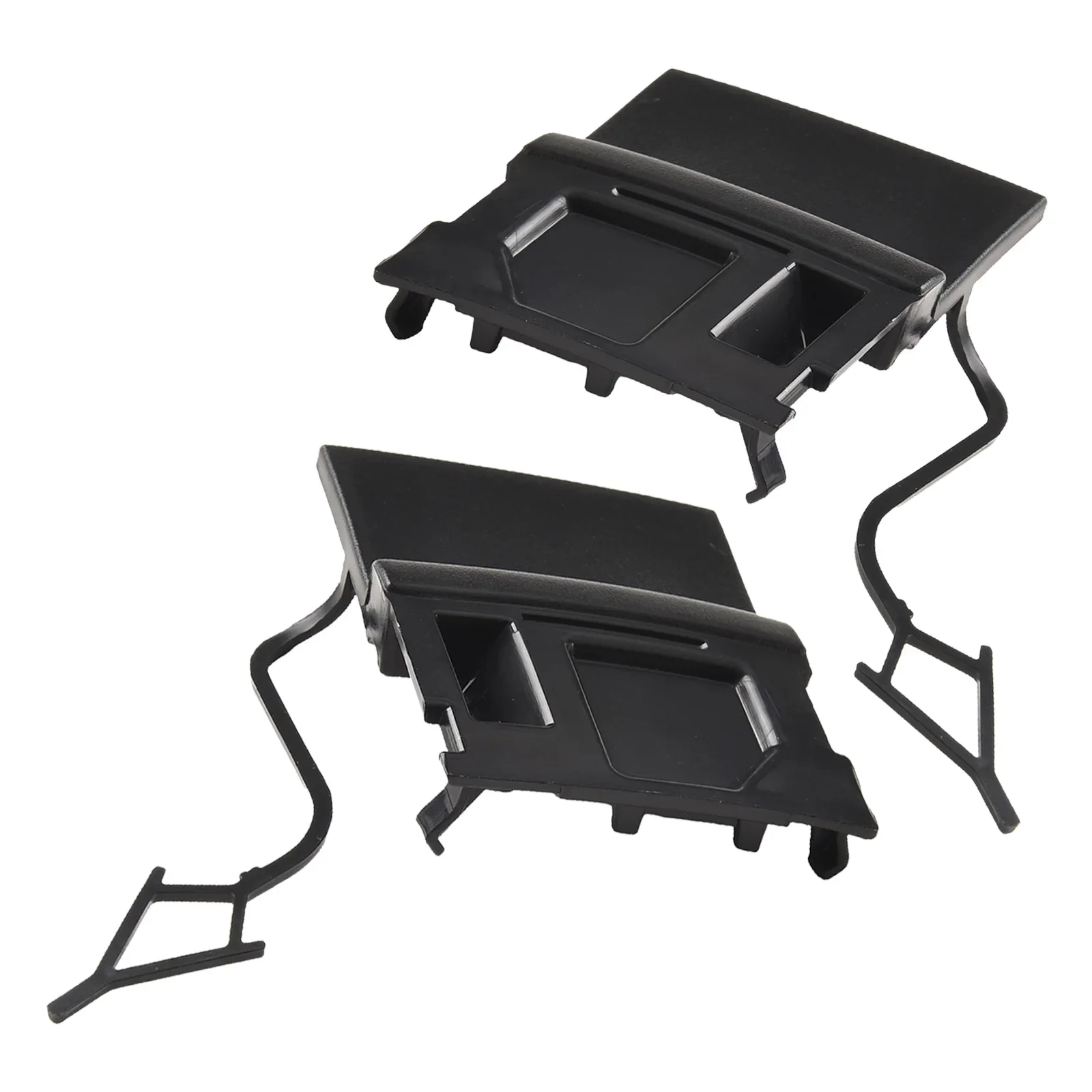 Пара черных пластиковых передних бамперов фаркоп крышка для проушины 2014 2018 OEM