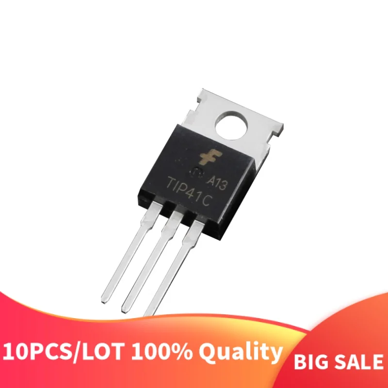 

10PCS TIP41C TIP42C CDarlington Transistor Pair Tube TO-220
