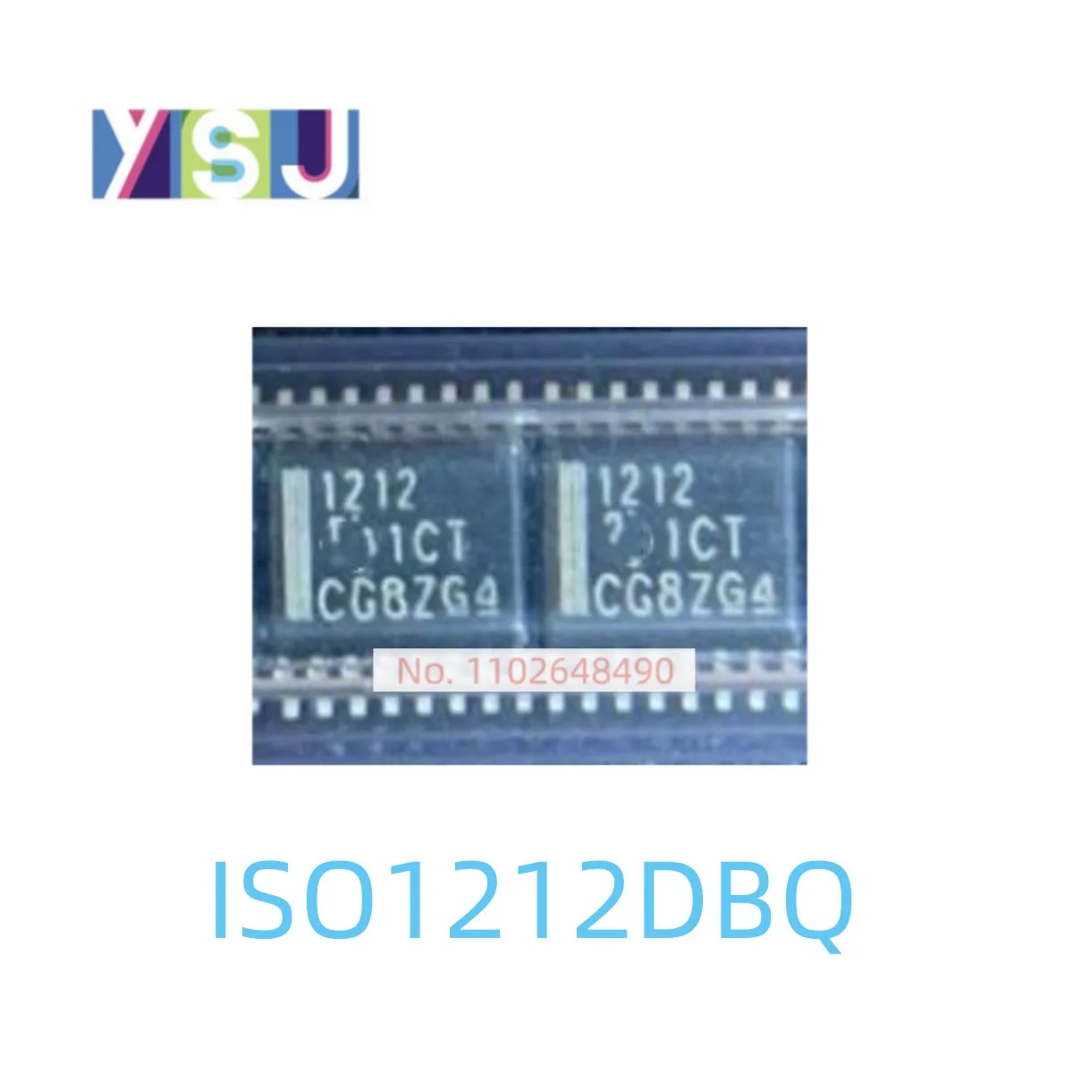 

ISO1212DBQ IC Brand New Microcontroller EncapsulationSSOP-16