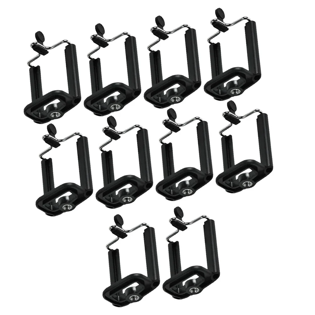 

10pcs Creative Selfie Clip Phone Bracket Practical Phone Bracket Accessory (10pcs/Pack)