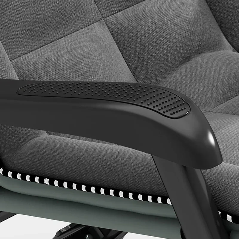 Bracket Single Designer Recliner Fabric Lounge Premium Relaxing Modern Living Room Chair Reading Easy Chaise Lounges Furniture