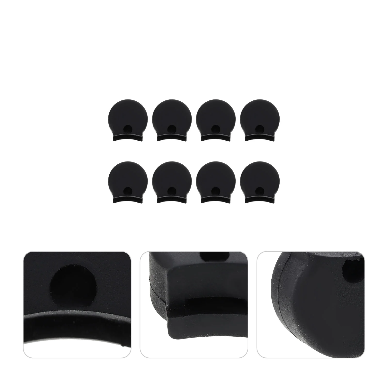 

10Pcs Silicone Clarinet Thumb Pad Clarinet Thumb Rest Cushion Supple Pad