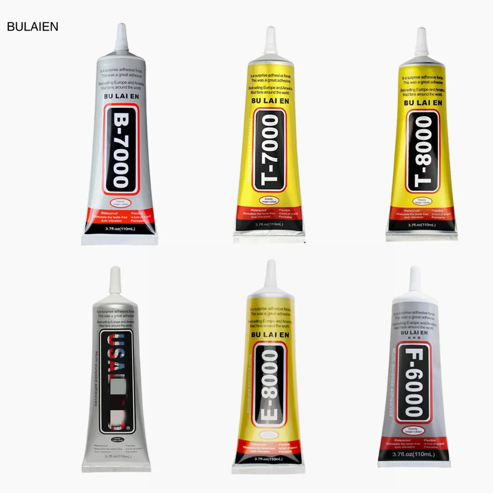 1pcs 110ml t7000 t8000 e8000 b7000 f6000 phone screen Super glue adhesive telephone glass glue diamond jewelry glue