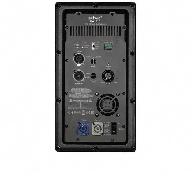 Для цифрового активного динамика AOSHEN KW181S 1000 Вт класс d 18-дюймовый сабвуфер