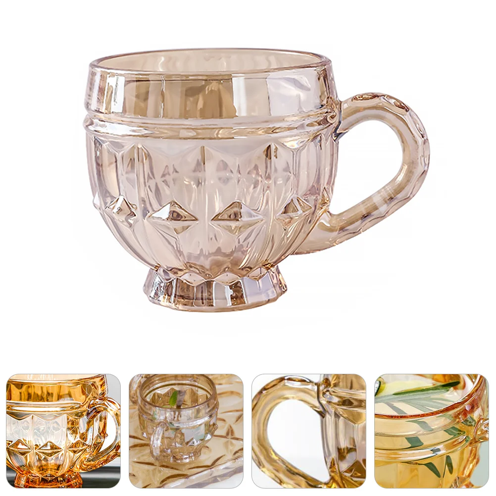 

Cup Mug Cups Coffee Mugs Tea Beverage Water Drinking Crystal Clear Beer Drink Glasses Dinnerware Wall Cappuccino Tumbler