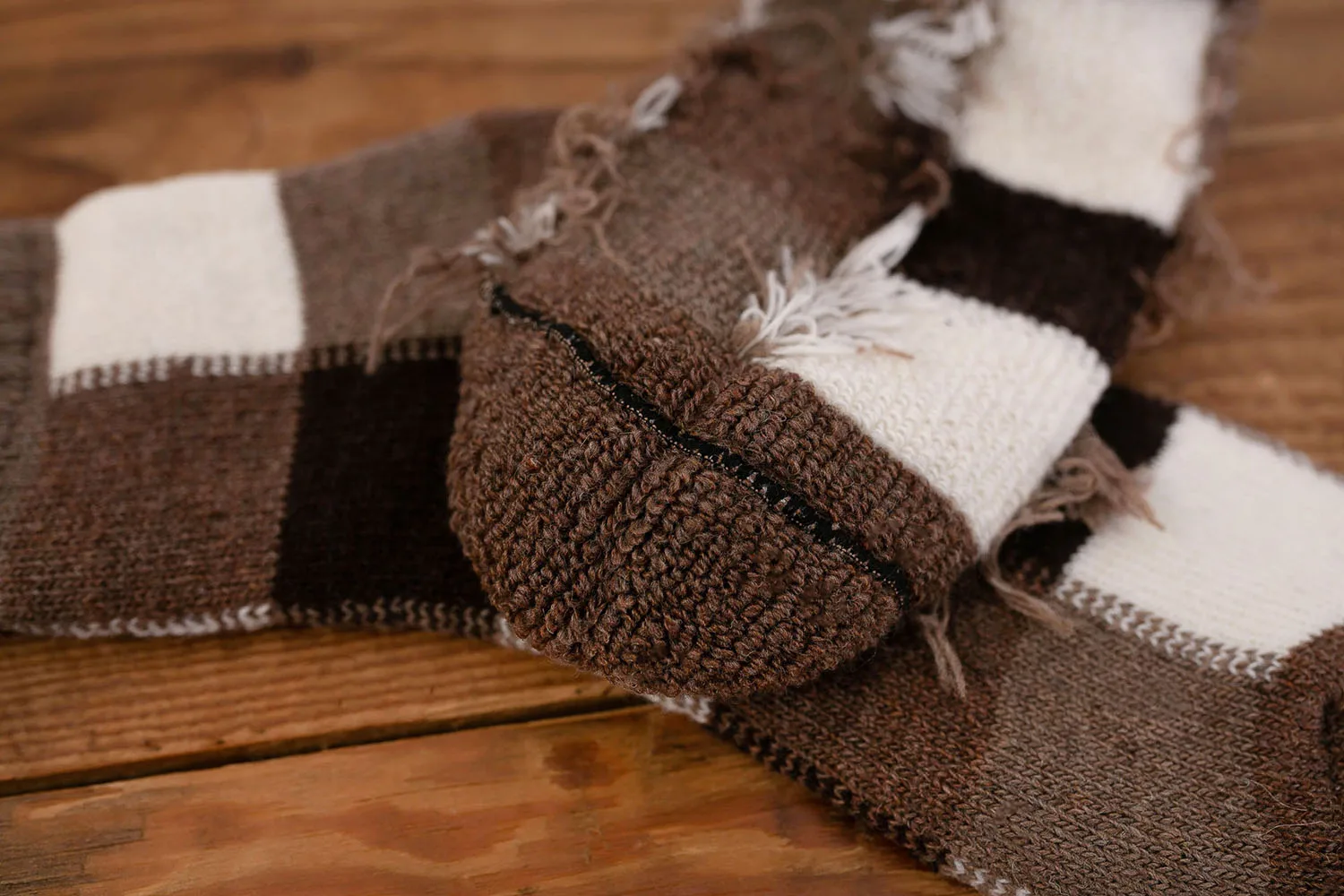 New Casual Men'S Plaid Sock Set 5 Pairs Super Thick Russian Winter High Quality Wool Socks Warm Thermal Cotton Wool Socks Man