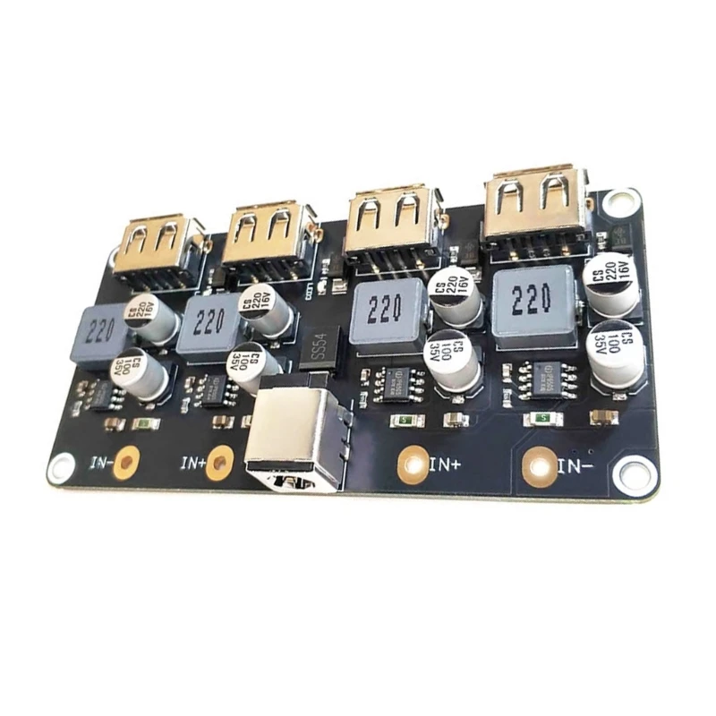 4-портовый USB-модуль зарядки QC3.0 быстрый и надежный USB-преобразователь QC2.0