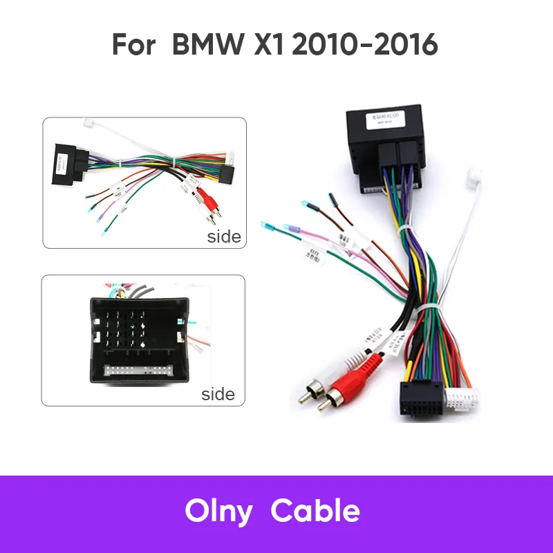 Автомобильный радиоприемник MAMSM 10 дюймов рамка для BMW X1 E84 2010-2015 стереопанель жгут