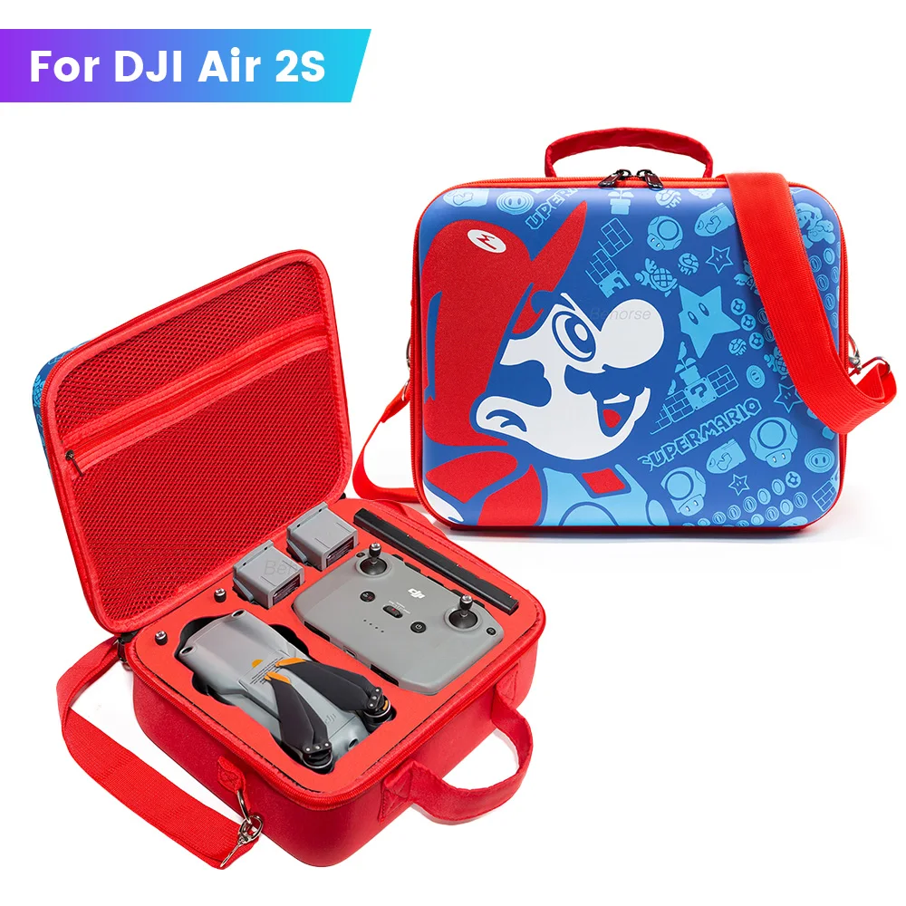 

DJI Mavic 3 Carrying Case Waterproof Portable Box Mario Shoulder Bag for DJI Mavic 3/AIR 2/AIR 2S Drone Accessorie Storage Bag