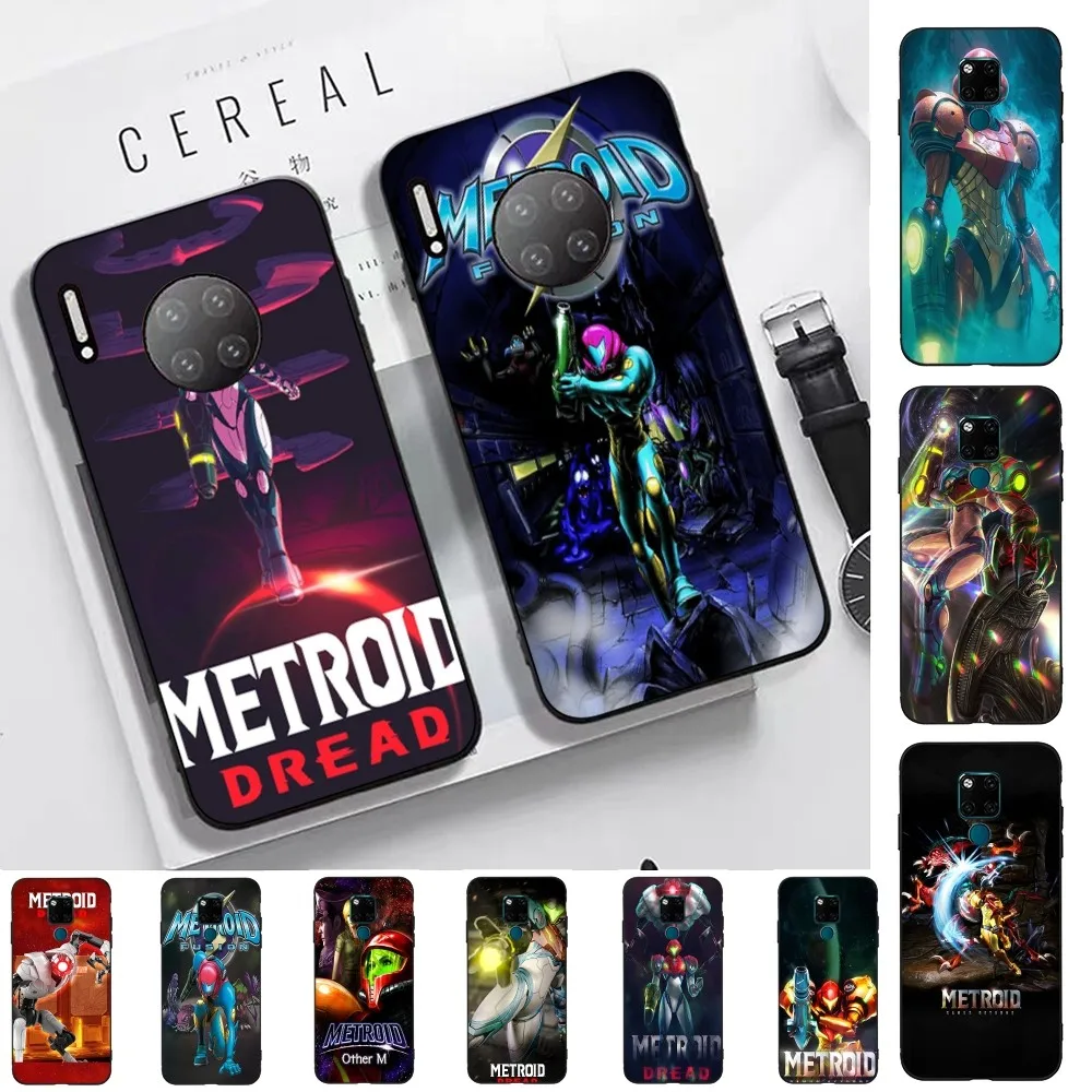 Game M-Metroid Phone Case For Huawei Mate 10 20 30 40 50 Lite Pro Nova 3 3i 5 6 SE 7 7SE