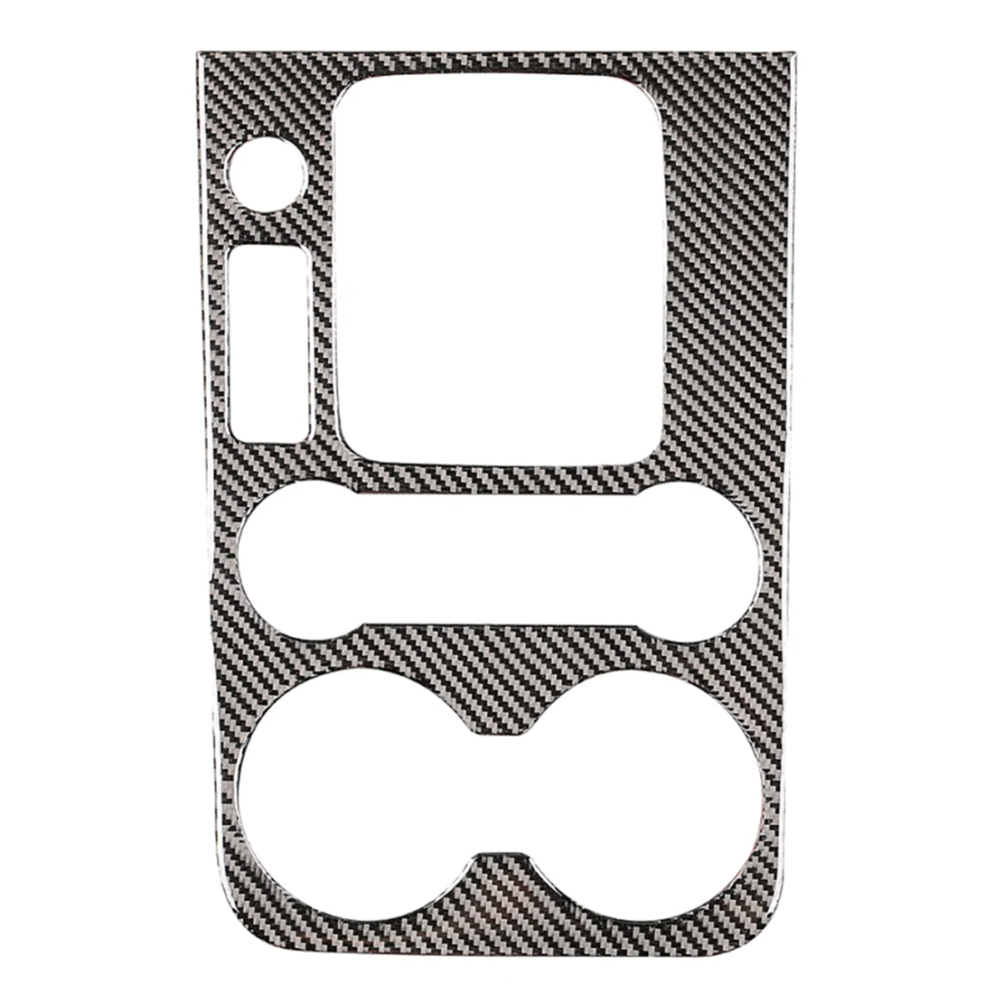 

Углеродное волокно для Touareg 2011-2018 LHD Центральная панель переключения передач держатель стакана для воды наклейка крышка отделка Аксессуары