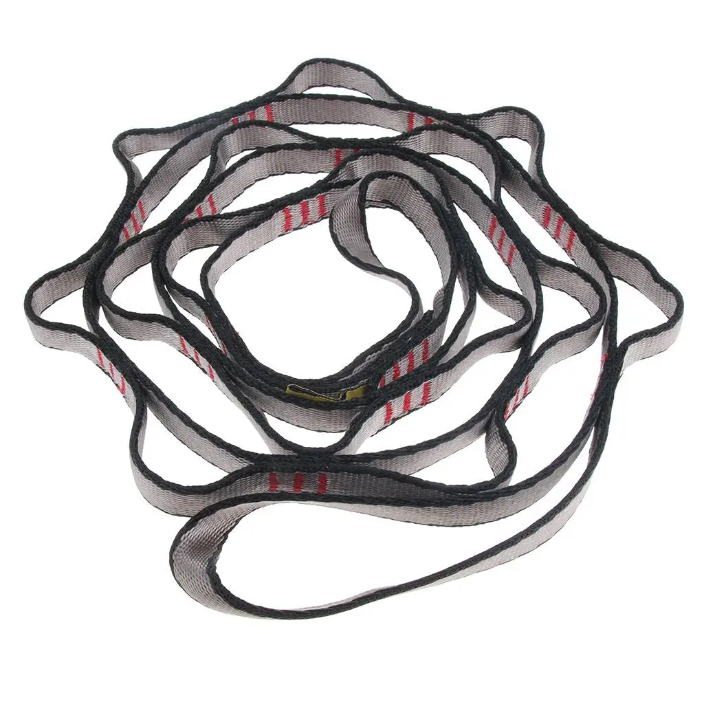 

Ссветильник кие ремни для йоги и маргариток, ремни с 12 петлями для улицы, безопасный ремешок для скалолазания