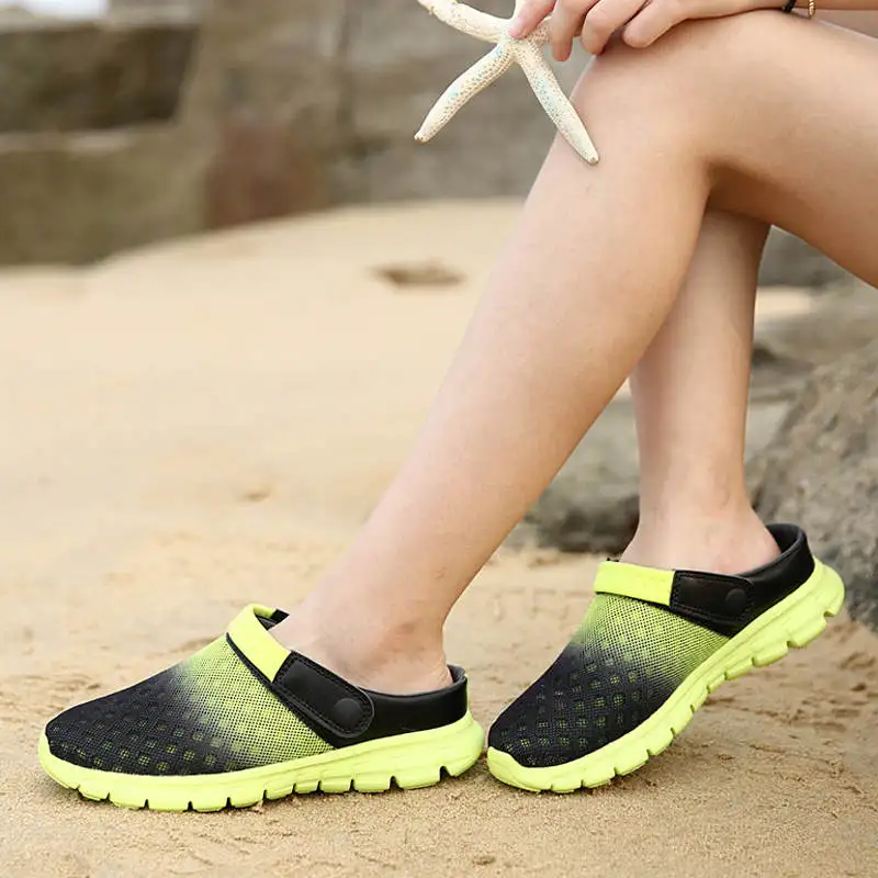 

Shoes Luxury Kawaii Male Sandal Teen Fluffy Slippers Shock Absorption Men's Leather Flip Flops High Platform Tennis Flats Short