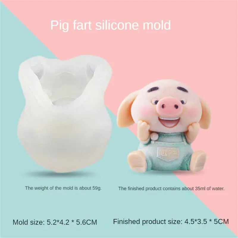 

1-Silicone Mold Bear Shape Ice Cubes Maker Chocolate Cake Mould Candy Dough Mold For Coffee Milk Tea Whiskey Ice Cream Mold