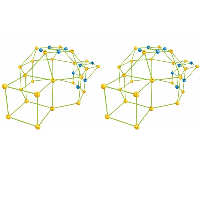

2 шт., Детский конструктор «Форт»