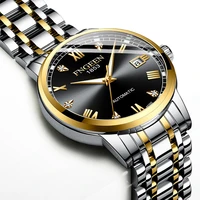 fngeen new luxury men mechanical wristwatches luminous waterproof business automatic watch stainless steel sports watch for men
