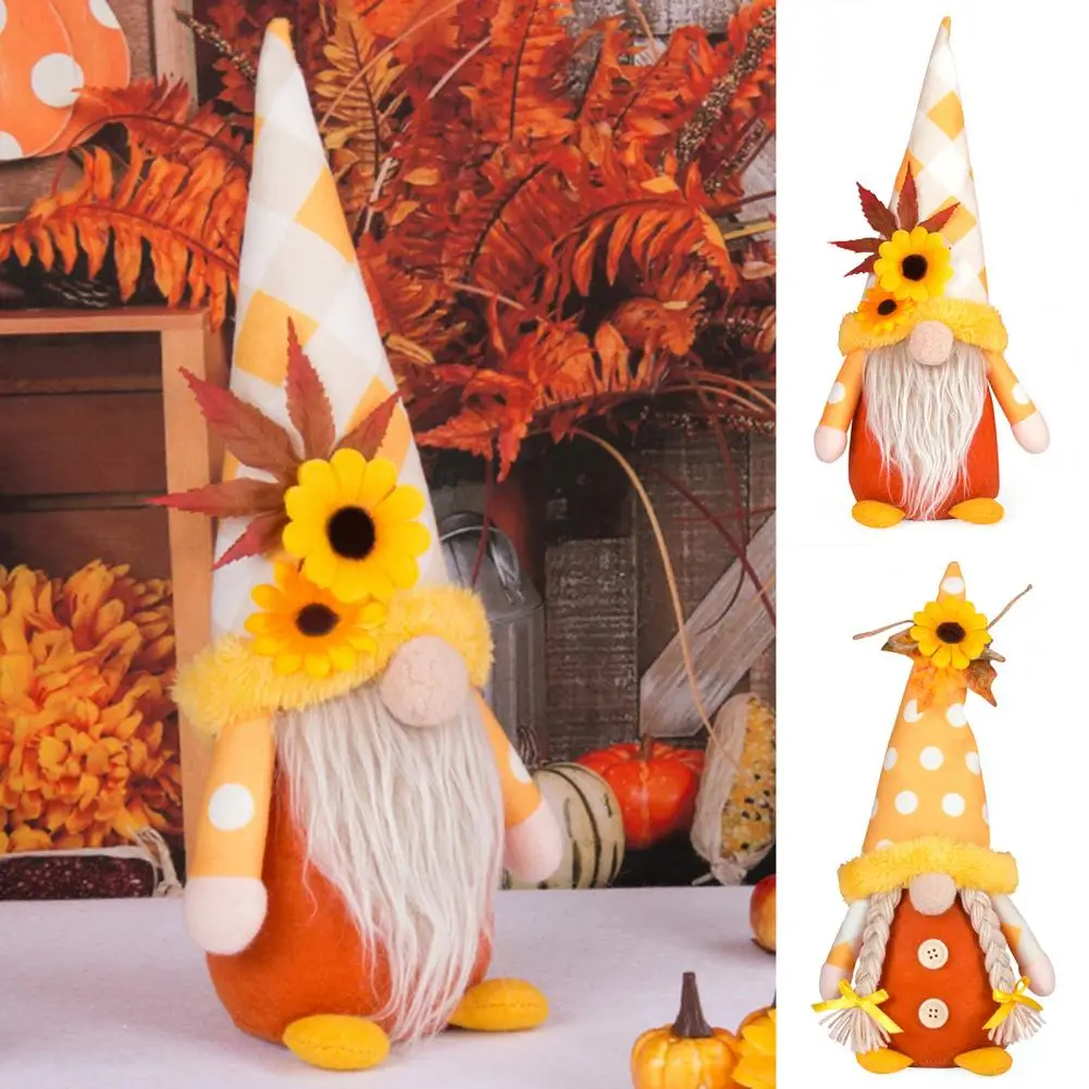 

Декоративная плюшевая игрушка в виде гнома