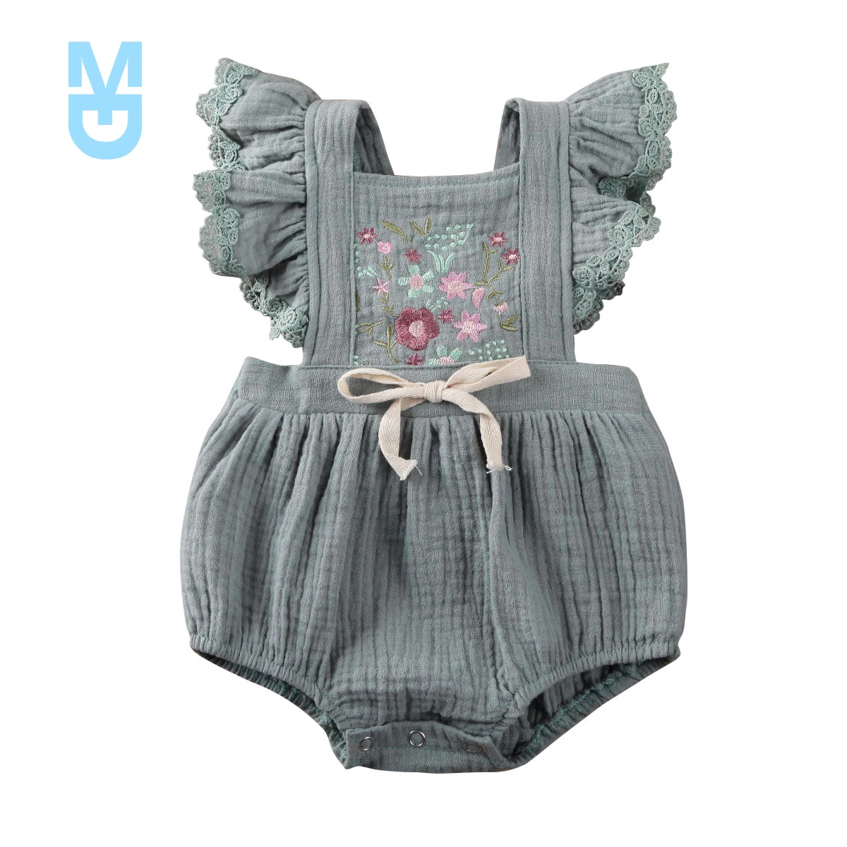 

New 0-18M born Infant Baby Girl Clothes Ruffle Romper Jumpsuit Floral Summer Outfit