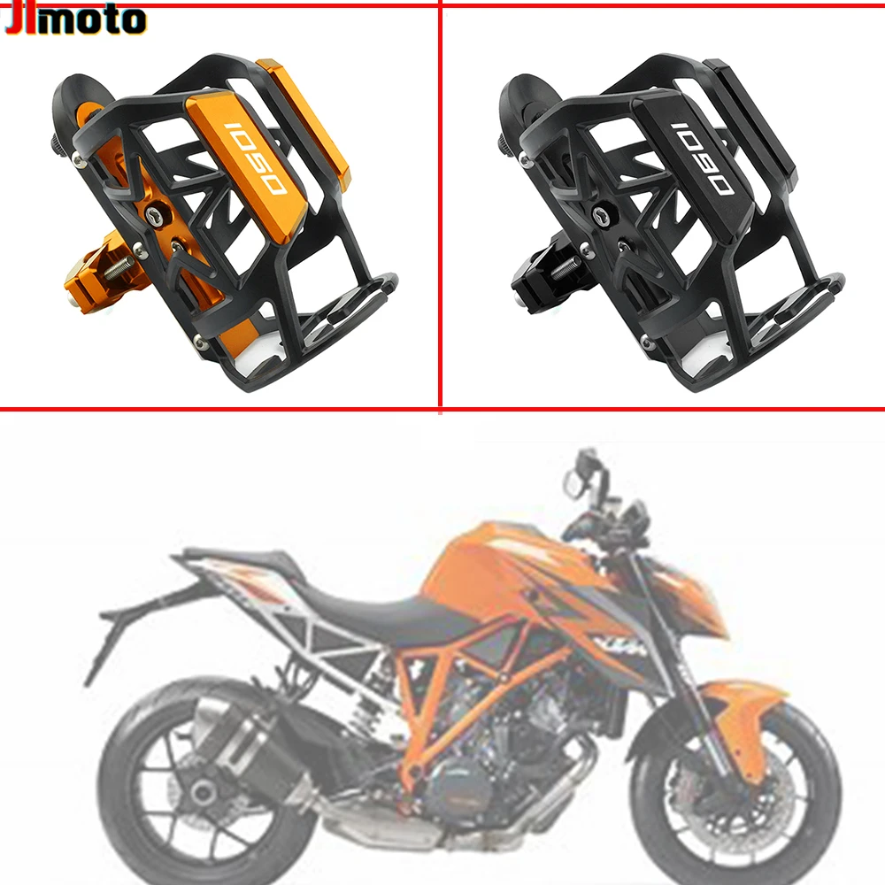 

Motorcycle CNC Accessories Beverage Water Bottle Drink Cup Holder For KTM Duke 1290 1190 1090 1050 Adventure ADV R S Super Duke