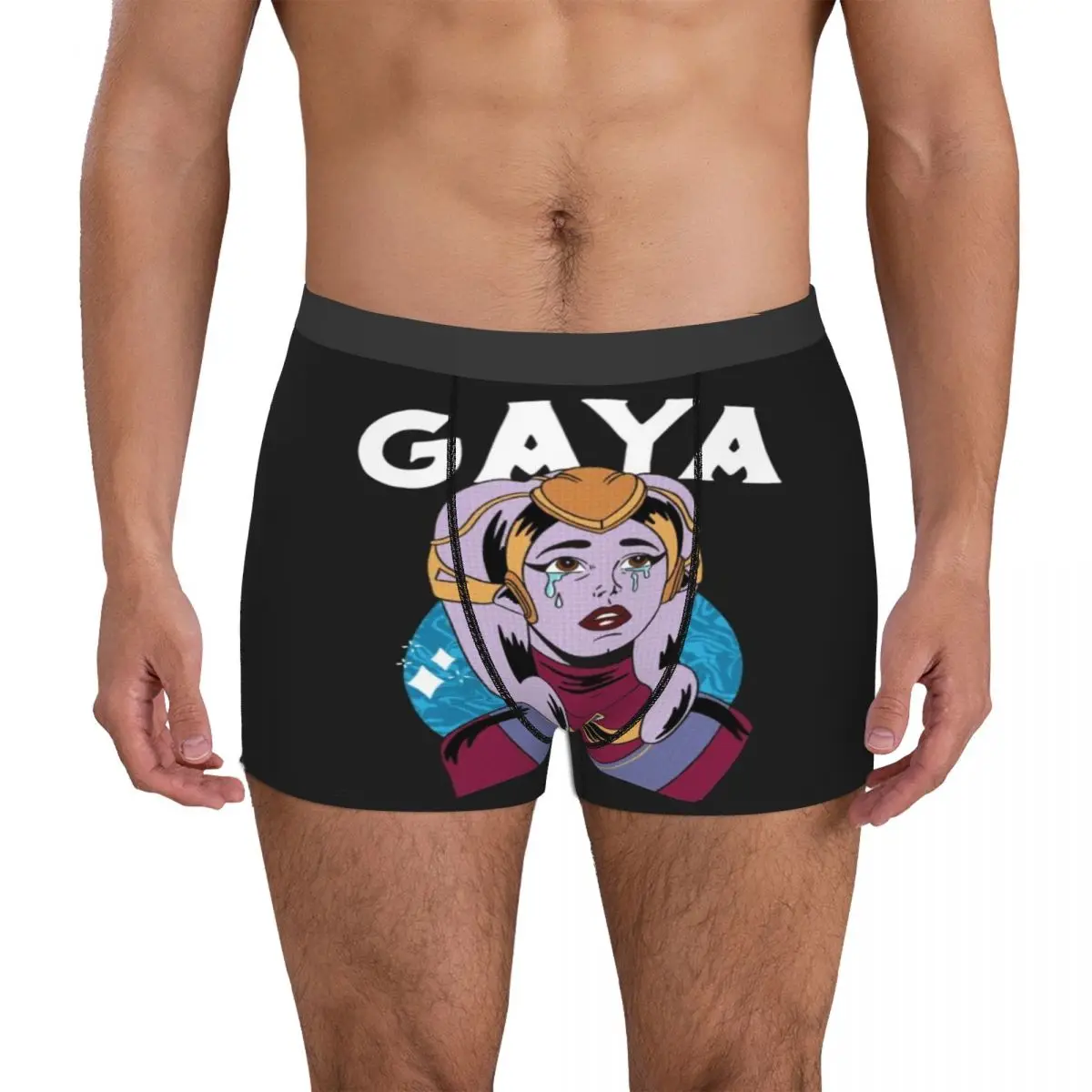 

Мужские трусы-боксеры Gaya, удобные мягкие легкие Трусы из ткани на заказ