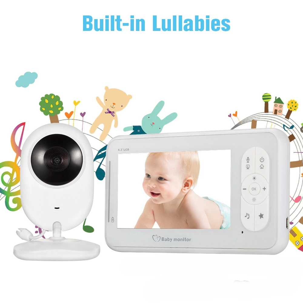 

Video intercom 4.3 inch baby monitor smart child monitor wireless 2.4g baby monitor baby monitor