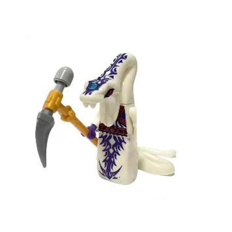 Фигурки ниндзя, Garmadon Jay Zane и Kai Nya Lloyd Samukai Cole Harumi, ультрафиолетовая змея, строительные блоки, детская игрушка