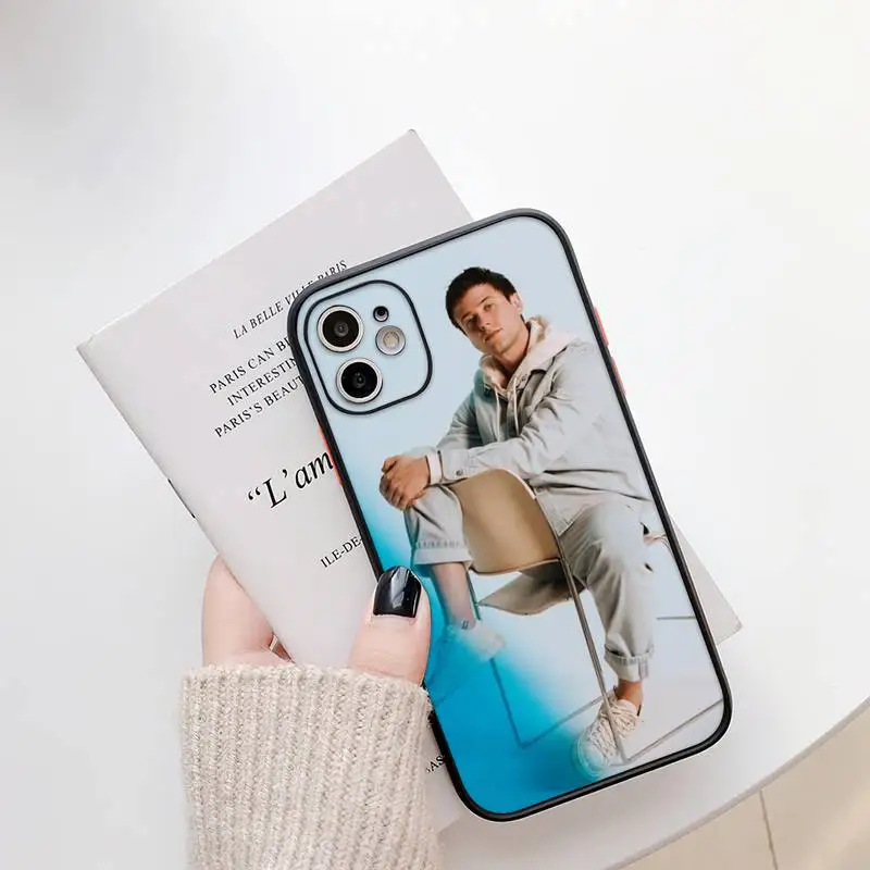 Alec Benjamin Singer чехол для телефона iPhone13 12 Mini 11 Pro XS Max X XR 7 8 Plus Полупрозрачный матовый |