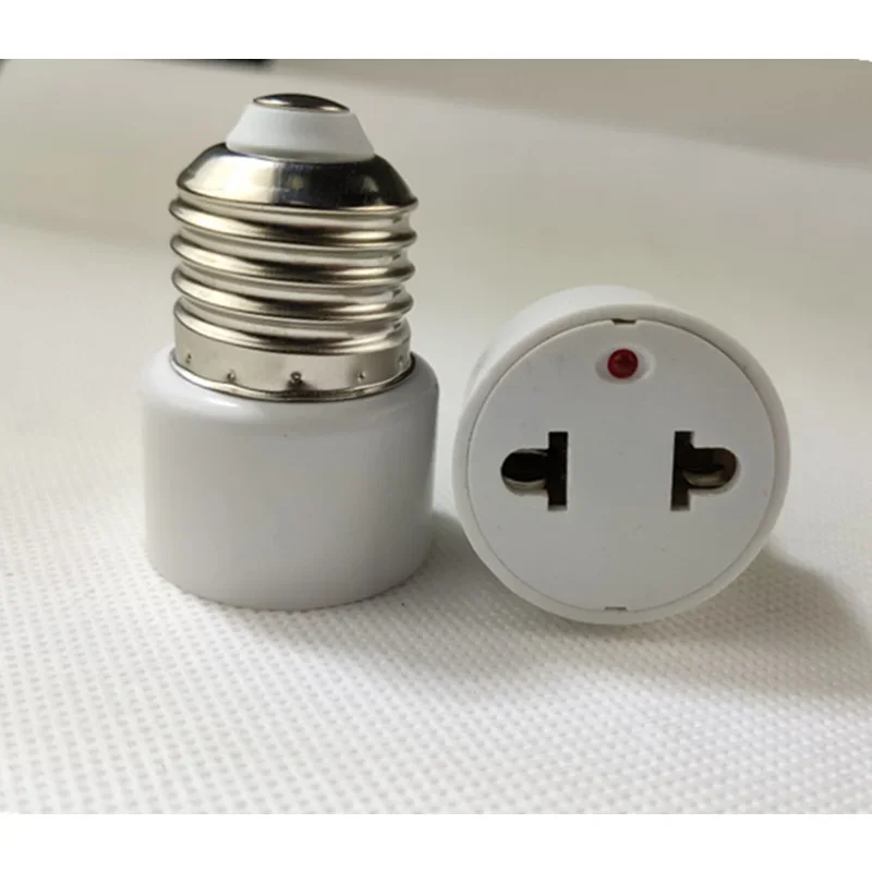 E26/ E27 адаптер для розетки с 3 зубцами розетка поляризацией